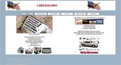 Desktop Screenshot of eagleautosalvage.com